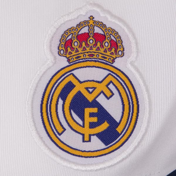 Real Madrid CF Pojkar Polyester T-shirt 8 År Vit White 8 Years