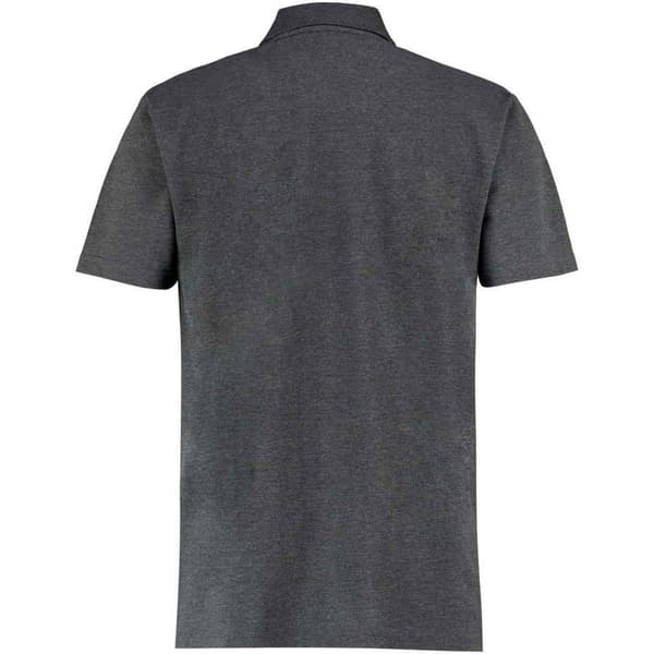 Kustom Kit Herr Workforce Regular Polotröja S Mörkgrå Melange Dark Grey Marl S