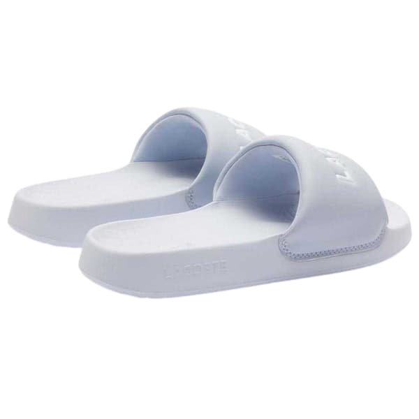 Lacoste Dam/Dam Serve 1.0 Vadderade Remmar Platta Sliders 7 UK Blue 7 UK