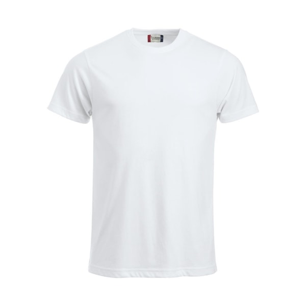 Clique Mens New Classic T-Shirt 5XL Vit White 5XL