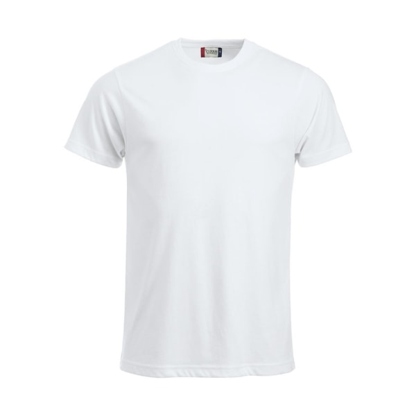 Clique Mens New Classic T-Shirt L Vit White L