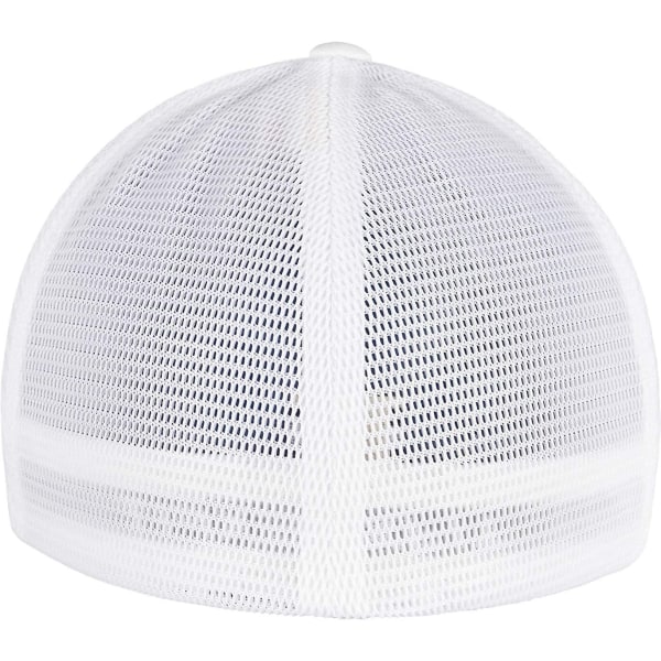 Flexfit Unisex Adult 360 Omnimesh Mesh Cap SM Vit White S-M