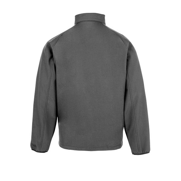 Result Äkta Återvunnen Herr Softshell Tryckbar Jacka S Workg Workguard Grey S