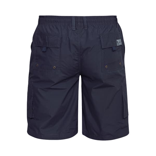 Duke Herr D555 Nick Cargo Shorts med Elastisk Midja M Marinblå Navy M
