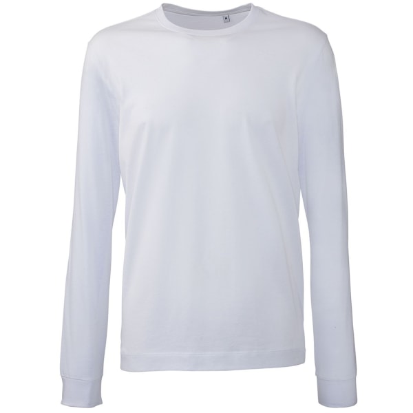 Anthem Långärmad T-shirt för män L Vit White L