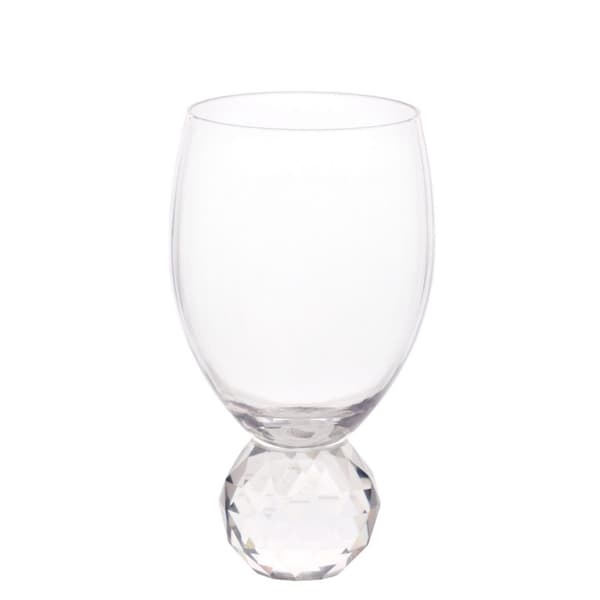 Hestia Vinglas med diamantkula (2-pack) One Size Klar Clear One Size