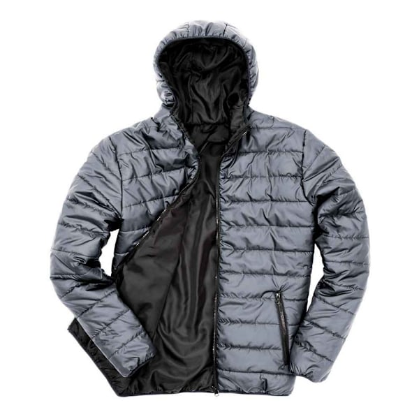 Result Core Herr Mjuk Vadderad Jacka L Frost Grey/Black Frost Grey/Black L