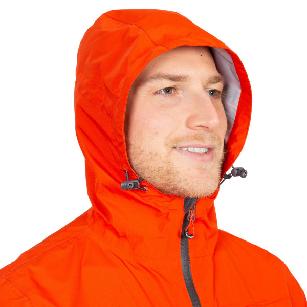 Trespass Mens Rakenfard TP75 Vattentät Jacka XXS Flame Orange Flame Orange XXS