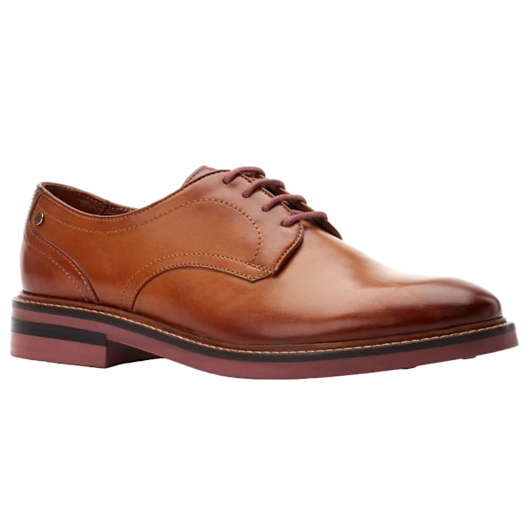 Base London Mens Mawley Läder Derby Skor 12 UK Burnt Tan Burnt Tan 12 UK