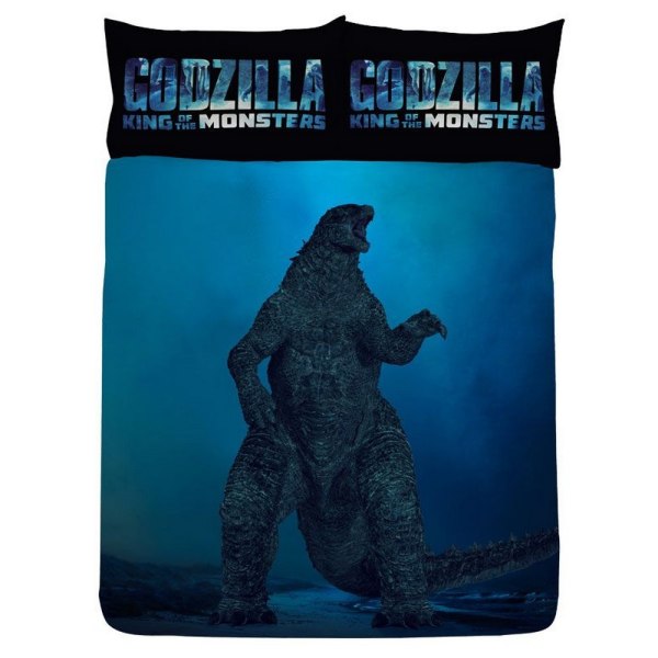 Godzilla Vs King Ghidorah Cover Set Dubbel Blå/Orange Blue/Orange Double