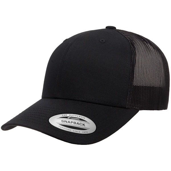 Flexfit Retro Trucker Cap One Size Svart/Multicam Black/Multicam One Size