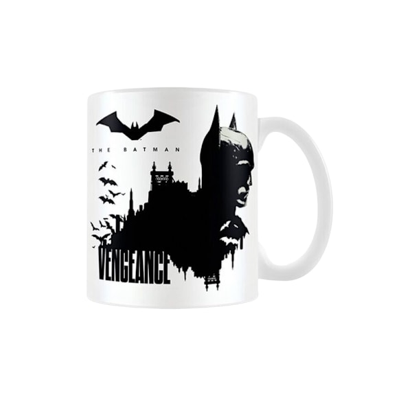 Batman Gotham Mugg En Storlek Vit/Svart White/Black One Size