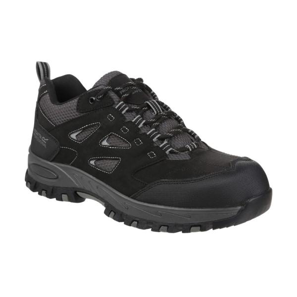 Regatta Mens Mudstone Safety Trainers 8 UK Svart/Granit Black/Granite 8 UK