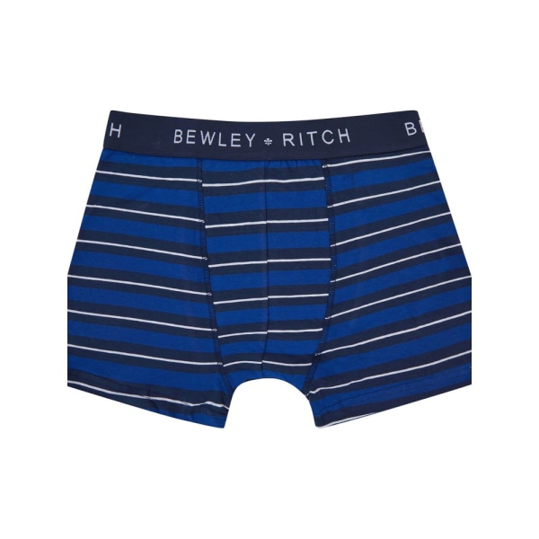 Bewley & Ritch Mandally boxer för män (paket med 3) M Blå/Na Blue/Navy M