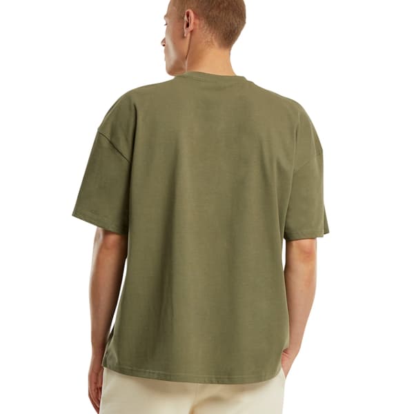 New Morning Studios Herr Jersey Bomull Oversized T-shirt S Oliv Olive S