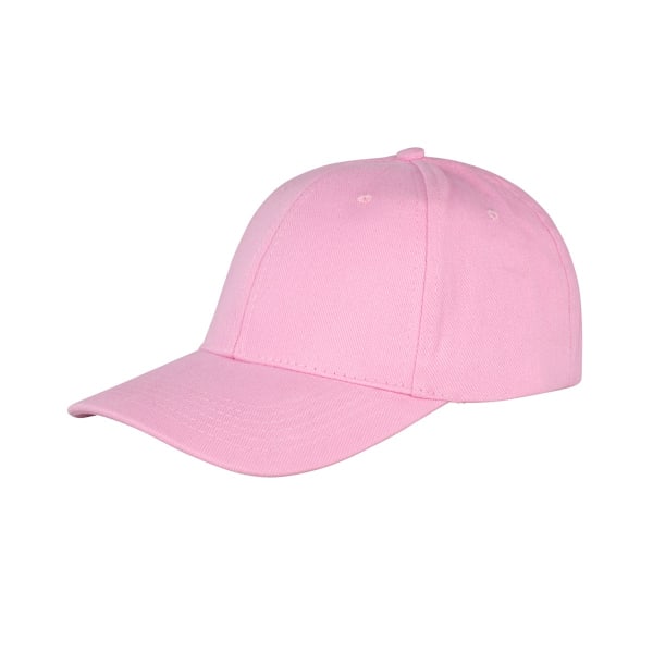 Result Unisex Core Memphis 6 Panel Baseball Cap One Size Rosa Pink One Size
