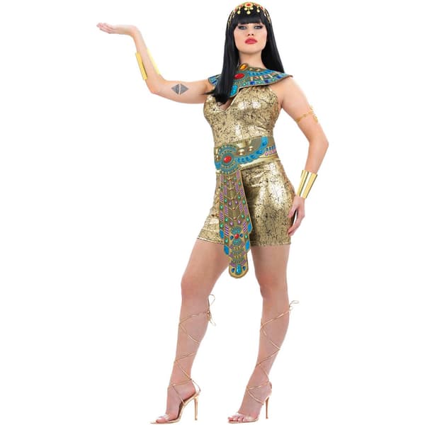Fever Dam/Dam Egyptisk Kostymset M Guld Gold M