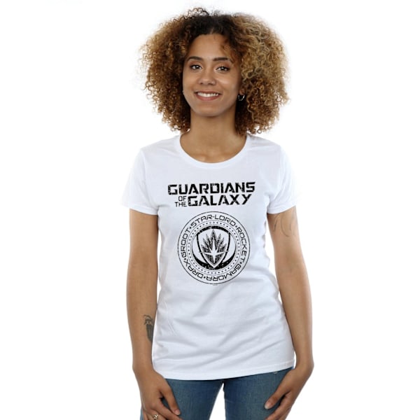 Marvel Dam/Kvinnor Guardians Of The Galaxy Vol. 2 Distressed White M