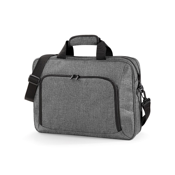 Quadra Executive Digital Office Bag (17 tum kompatibel bärbar dator) Grey Marl One Size