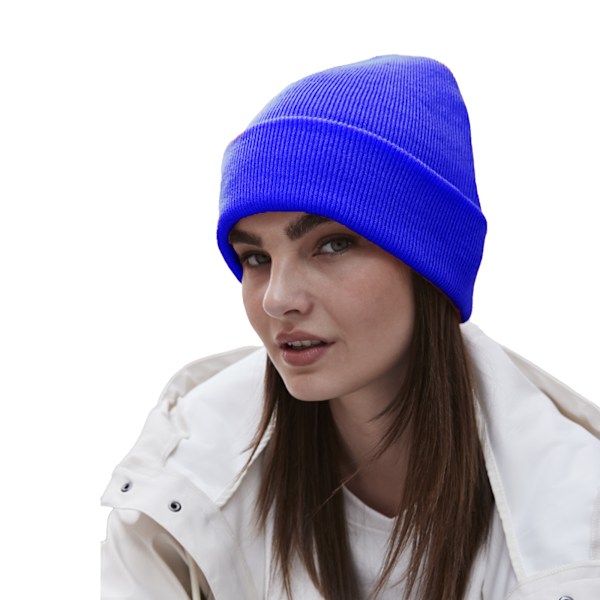 Beechfield Unisex Vuxen Original Cuffed Beanie One Size Bright Bright Royal Blue One Size