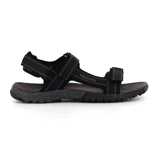 Trespass Mens Alderley Active Sandaler 8 UK Svart Black 8 UK
