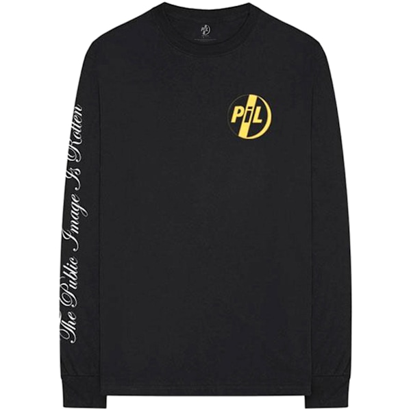 Public Image Ltd Unisex Adult Image Is Rotten Bomull Långärmad Black M