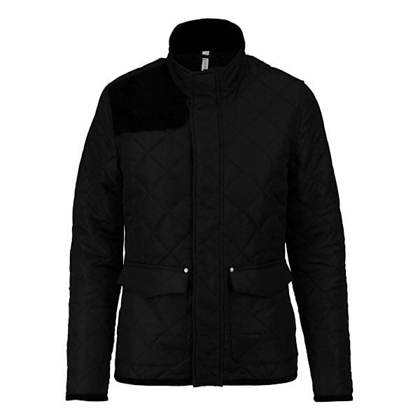 Kariban Dam/Dam Quiltad Jacka L Svart/Svart Black/Black L