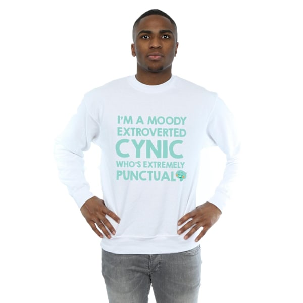 Disney Mens Soul Moody 22 Sweatshirt M Vit White M