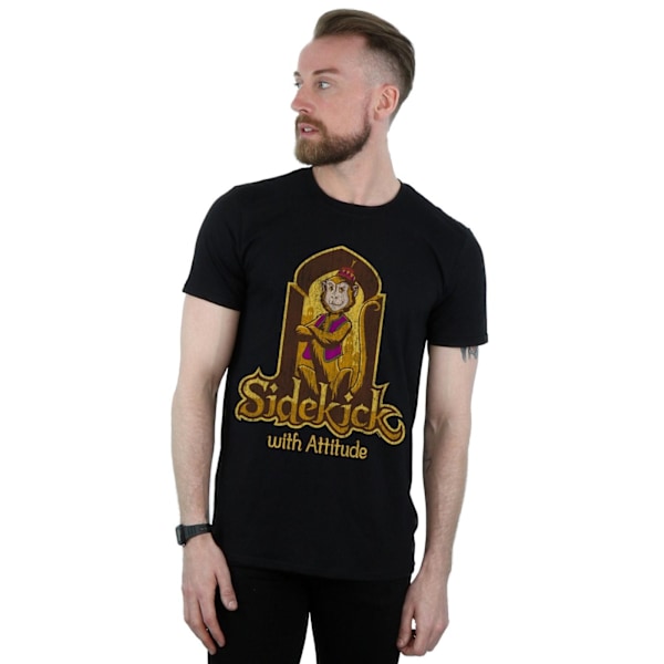 Disney Herr Aladdin Film Abu Sidekick Med Attityd T-Shirt XX Black XXL
