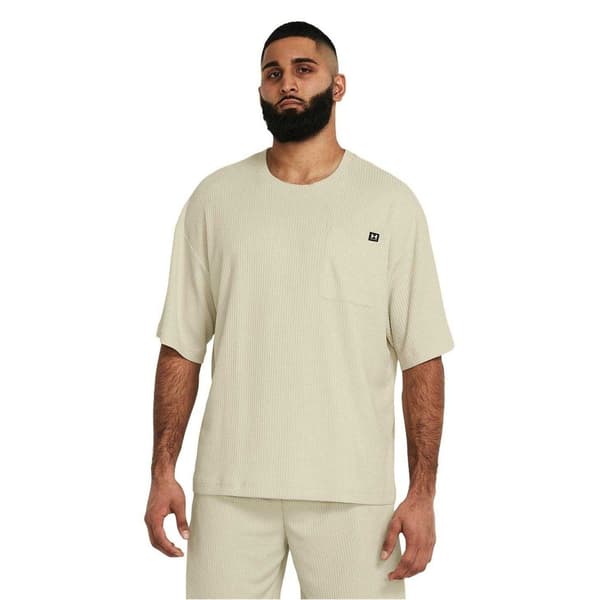 Under Armour Herr Rival Waffle T-shirt M Vit White M