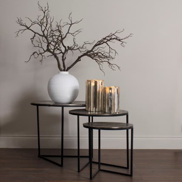 Hill Interiors Tiber Matt Vas 28cm x 28cm x 28cm Vit White 28cm x 28cm x 28cm