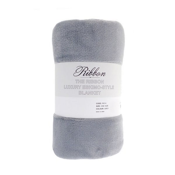 Ribbon Eskimo Style Polyester Hundfilt En Storlek Grå Grey One Size