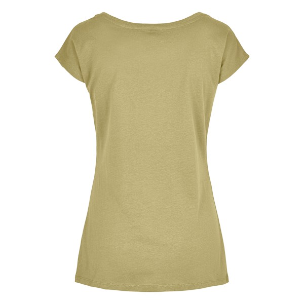 Bygg ditt varumärke Dam/Dam bred hals T-shirt XS Sand Sand XS
