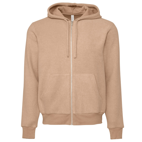 Bella + Canvas Unisex Vuxen Hoodie M Oatmeal Grey Heather Oatmeal Grey Heather M
