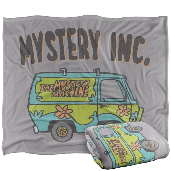 Scooby Doo Mystery Inc Filt En Storlek Flerfärgad Multicoloured One Size