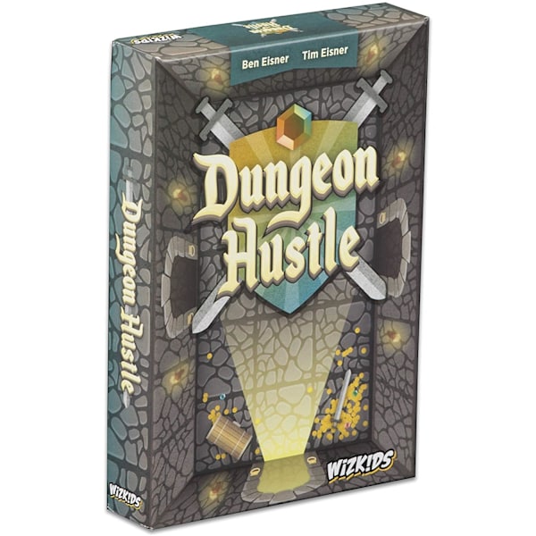 WizKids Dungeon Hustle Kortspel En Storlek Flerfärgad Multicoloured One Size