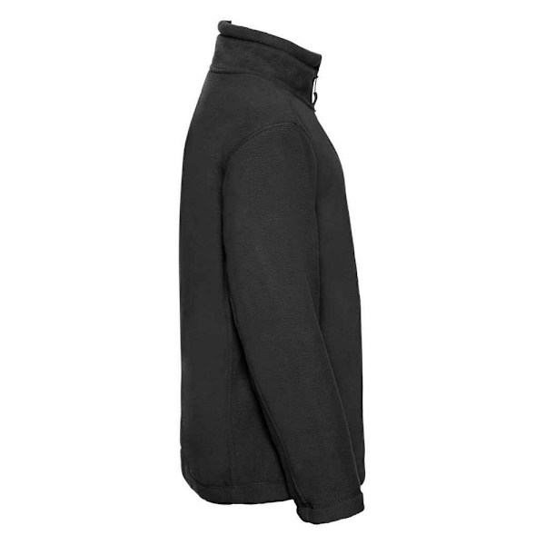 Russell Barnkläder/Barn Full Zip Fleecejacka Utomhus 7-8 År Black 7-8 Years