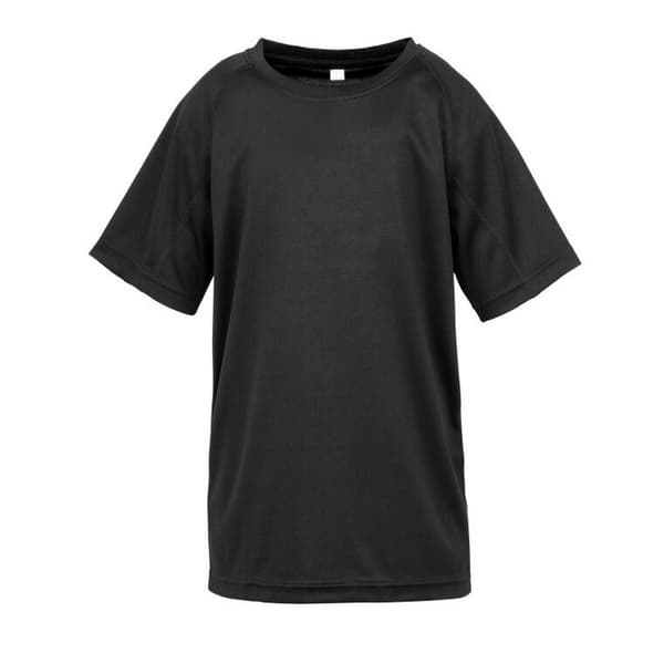 Spiro Impact Barn/Junior Performance Aircool T-shirt Red 5-6 Years