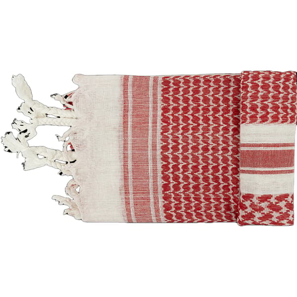 Web-Tex Keffiyeh En Storlek Röd/Vit Red/White One Size