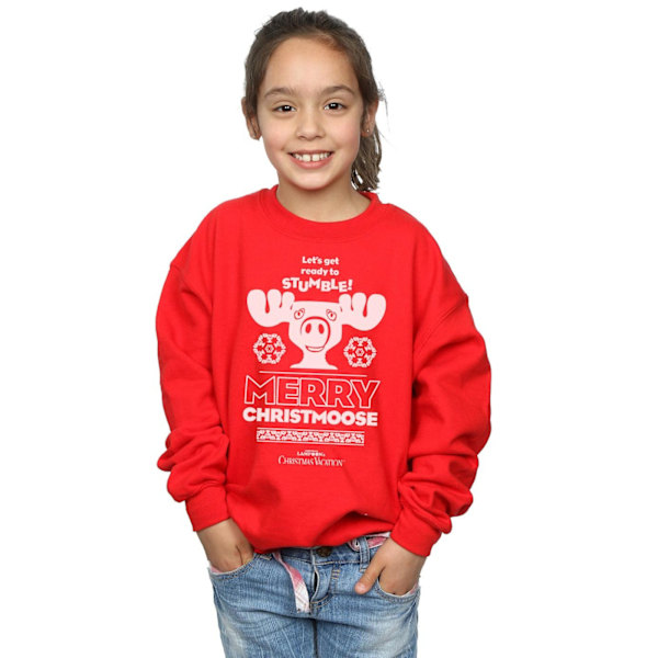 National Lampoon's Christmas Vacation Girls Merry Christmoose S Red 5-6 Years