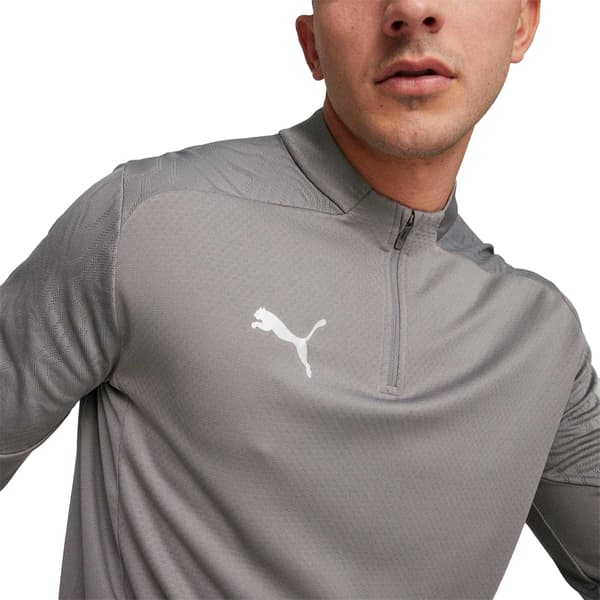 Puma Herr TeamFinal Träningströja med kvartslång dragkedja XXL Grå Grey XXL