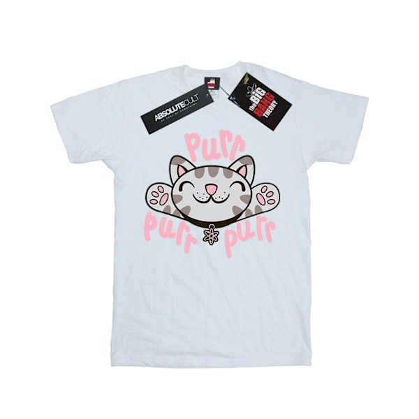 Big Bang Theory Girls Soft Kitty Purr Bomull T-shirt 12-13 År White 12-13 Years