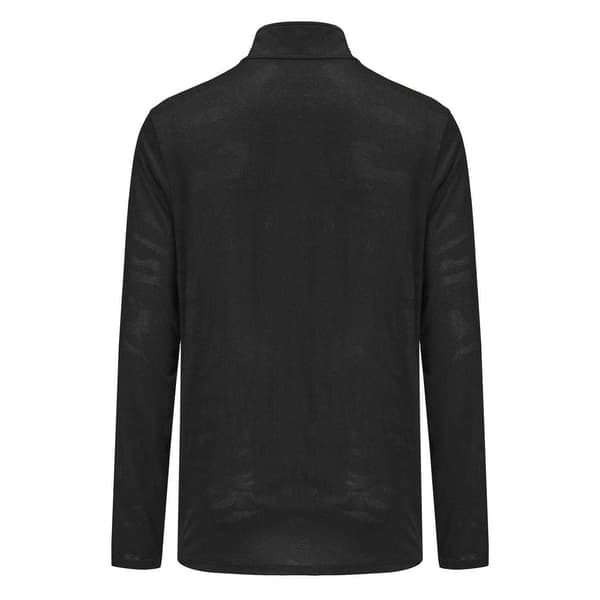 Everlast Herr Mock Neck Regular Långärmad Topp M Svart Black M