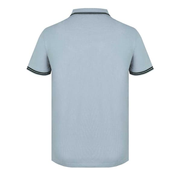 Firetrap Herr Lazer Logo Bomull Pikétröja S Blå/Svart Blue/Black S