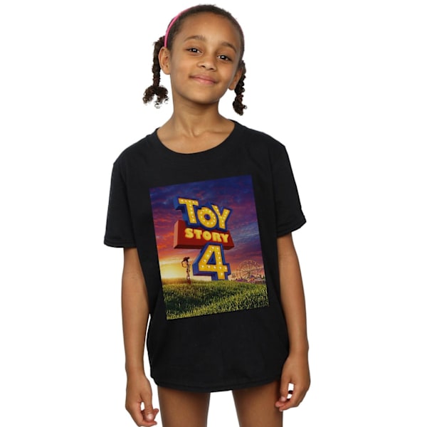 Disney Girls Toy Story 4 We Are Back Bomull T-shirt 9-11 år Black 9-11 Years