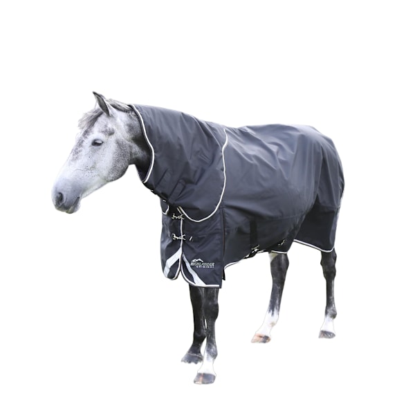 Highlander Plus 200g Häst Nackskydd M Svart Black M