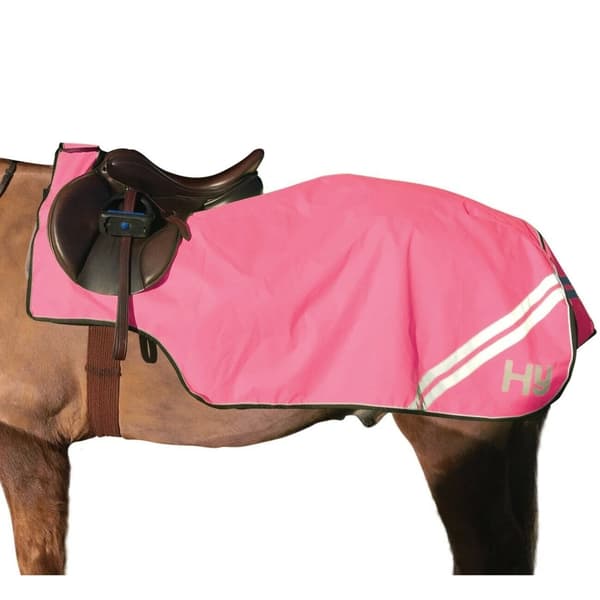 HyVIZ Reflekterande Mesh Hästtäcke 5´ Rosa Pink 5´