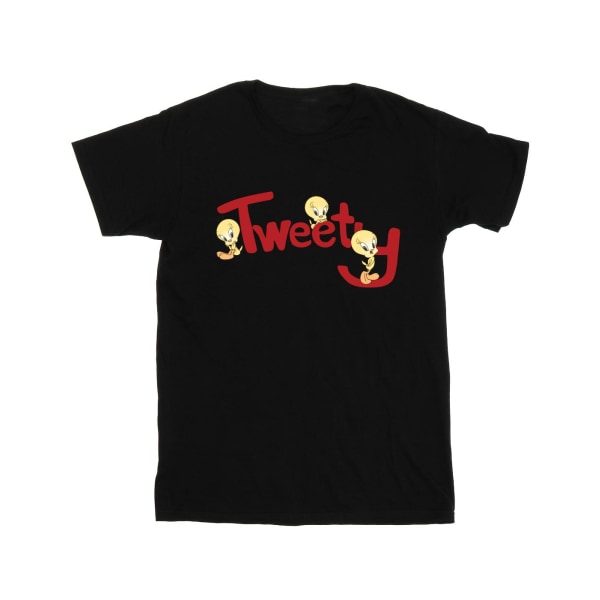 Looney Tunes Boys Tweety Trio T-shirt 9-11 år Svart Black 9-11 Years