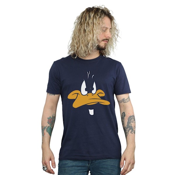 Looney Tunes Herr Daffy Duck Bomull T-shirt L Marinblå Navy Blue L