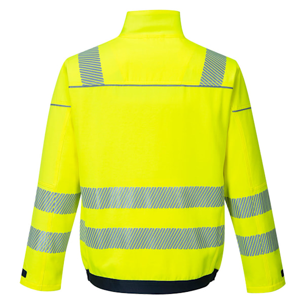 Portwest Herr PW3 Hi-Vis Arbetsjacka M Gul/Marinblå Yellow/Navy M